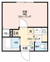 グランクオール大和町の物件間取画像